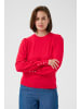 Kaffe Strickpullover KAlizza Regular fit in True Red