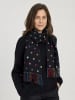 collezione alessandro Schal " Pippa " in schwarz