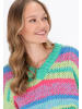 myMo Sweater in blue multicolor