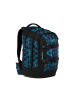 Satch Schulrucksack-Set PACK "Caleido Blue" 3-teilig in Blau