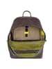 DuDu New York Daypack Leder 41 cm Laptopfach in coffee brown
