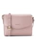 Lazarotti Bologna Leather Crossbody Umhängetasche Leder 22 cm in rose