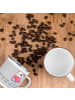 Mr. & Mrs. Panda Camping Emaille Tasse Beste Brautjungfern mit S... in Heather Grey
