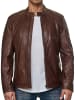 Tazzio Lederjacke "19707" - in Camel