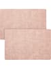 Erwin Müller Tischset 2er-Pack Elvas in rosé