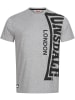Lonsdale T-Shirt "Holyrood" in Grau