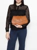 Viola Castellani Schultertasche in COGNAC