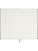 Moleskine Undatierter Wochen Notizkalender in Schwarz