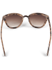 styleBREAKER Cateye Sonnenbrille in Braun Demi / Braun Verlauf