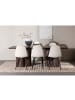ebuy24 Essgruppe Olivia (7-teilig) Mokka 100 x 210 cm