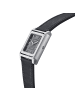 Heritor Esteban Uhr mit Lederarmband in Black/Silver