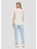 QS T-Shirt in 0200_creme
