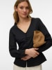Vero Moda Popelin Hemd in Black
