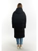 DreiMaster Maritim Winterjacke Mit Wattierung in Schwarz