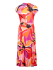 Betty Barclay Jerseykleid mit Blumenprint in Red/Pink