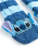 Lilo & Stitch Disney Lilo & Stitch Hüttensocken Haussocken Sherpa Kuschelsocken in blau
