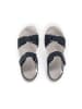 VITAFORM Hirschleder Sandalen in marine