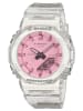 Casio G-Shock Classic Ana-Digi Armbanduhr Transparent/Rosa Pink / Weiß