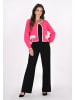 faina Cardigan in Pink Weiss