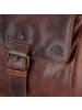 Greenburry Rugged Weekender Reisetasche Leder 48 cm in brown