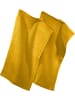 REDBEST Frottier Gästetuch 2er-Pack New York in gelb
