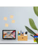 relaxdays Kosmetik Organizer in Natur - (B)25,5 x (H)19 x (T)12,5 cm