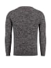 KEY LARGO Pullover 'Como' in dunkelblau meliert
