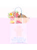 Mr. & Mrs. Panda Tote Bag Motivierender Fitness-Trainer mit Spruch in Sky Blue