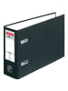 Herlitz Ordner Kunststoff A5 quer maX.file protect 75mm schwarz