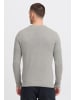 INDICODE Strickpullover IDRicardo 35420MM Strickpulli aus Grobstrick in Grau