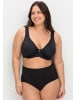 sheego Bügel-BH in schwarz + weiß