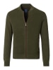 Redmond Strickjacke Basic in Dunkelgrün