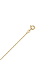 ONE ELEMENT  Halskette Rundankerkette aus 585 Gelbgold  Ø 1,20 mm in gold