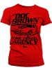 Back To The Future Shirt in Rot