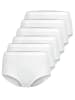 Nina von C. 6er Pack Taillenslip in weiss