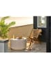 ebuy24 Garten Sofatisch Ronja Offwhite 70 x 70 cm