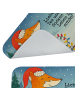 Mr. & Mrs. Panda Teppich für Bad Fuchs Weihnachten Design mit Sp... in Weiß