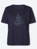 Sieh an! Kurzarm-Shirt in marine