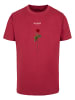 Mister Tee T-Shirts in burgundy
