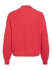 Vila Strickpullover in Hibiscus