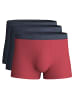 Calida New Boxer, 3er-Pack in garnet