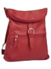 Forty degrees Rucksack echt Leder in rot