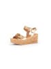 Gabor Fashion Keilsandalette in gold