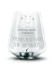 Mr. & Mrs. Panda Glas Kerzenhalter Axolotl Liebe mit Spruch in Transparent