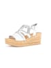 Gabor Keilsandaletten in weiß