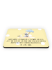 Mr. & Mrs. Panda Magnet Lieber Sommer mit Spruch in Gelb Pastell