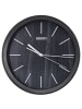 Seiko Wanduhr Classic Modern Eiche Schwarz