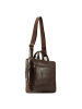 Jost Skagen Aktentasche Leder 38 cm Laptopfach redbrown