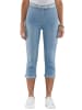 Sieh an! Capri-Jeans in blue-bleached