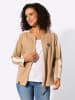 WITT WEIDEN Shirtjacke in camel-ecru
